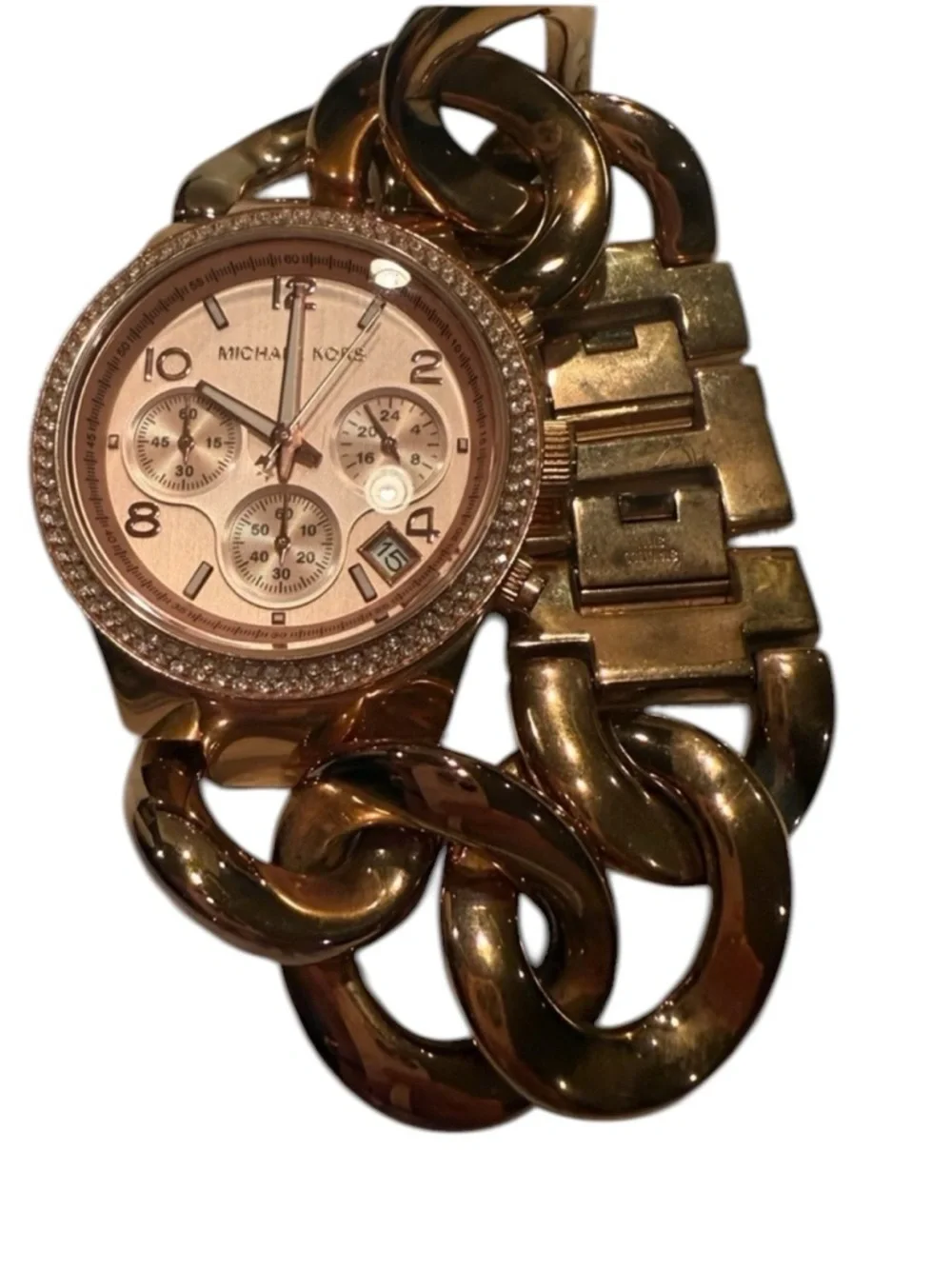 Michael Kors MK3247 Wrist Watch for Women in Rose Gold